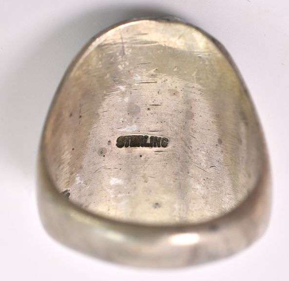 Turquoise Ring In Sterling Silver