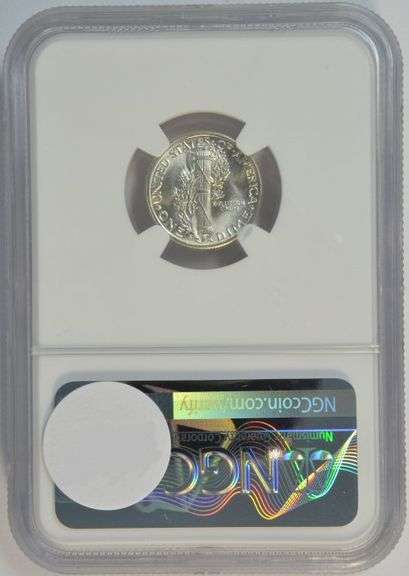 Incredible NGC MS67+ graded 1943-S Mercury Dime