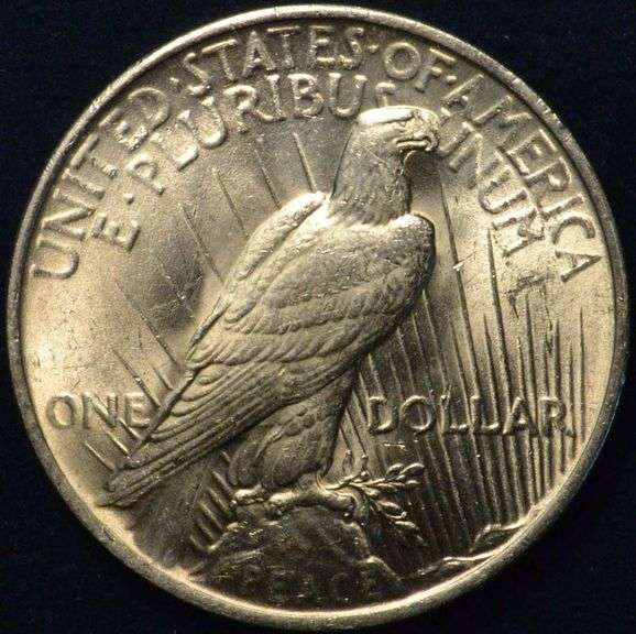 1923 Peace Silver Dollar BU