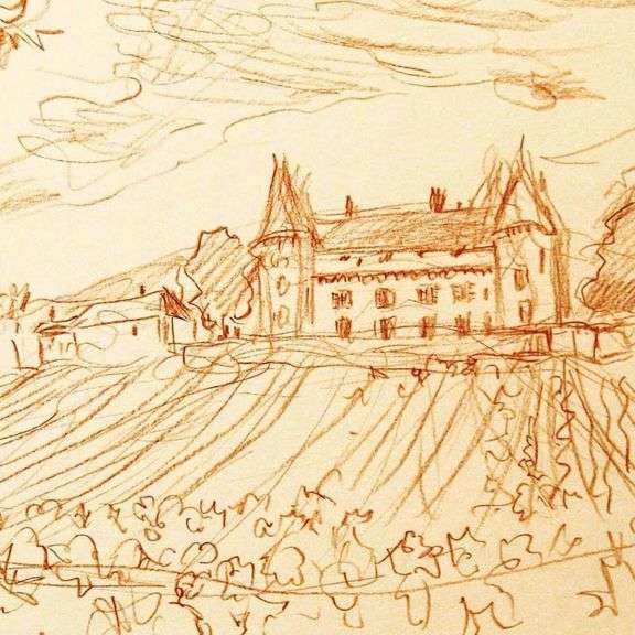 Chateau de Rully, Burgundy by Ensrud
