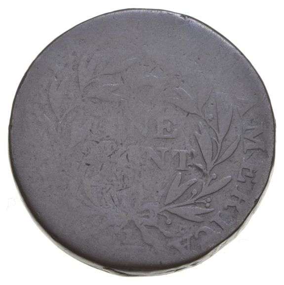 1795 JEFFERSON Head Large Cent - Plain Edge RARE