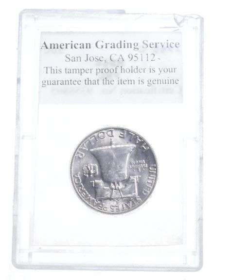 MS66 FBL 1960-D Franklin Half Dollar - Graded AGS