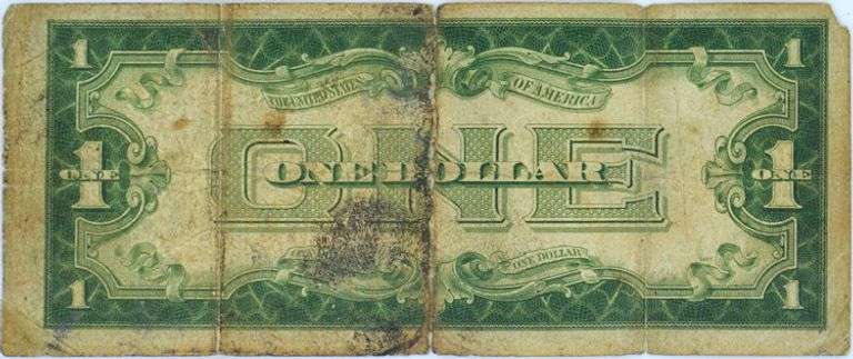 Series 1928 A Funnyback Silver Certificate