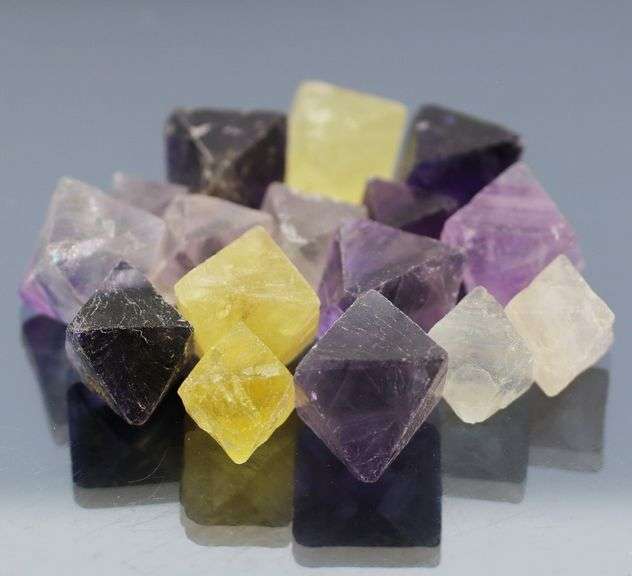 Fantastic 255ct Fluorite set