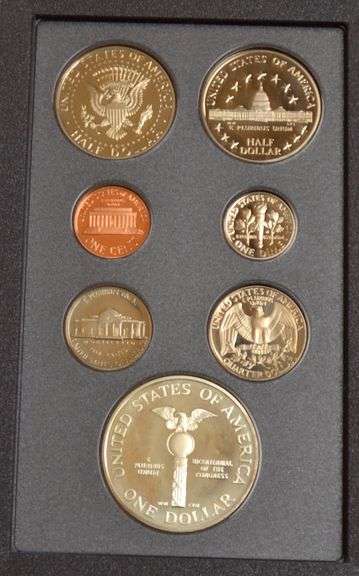 1989 Prestige US Proof Set