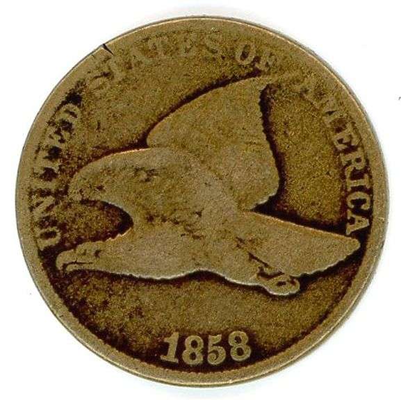 1858 Flying Eagle Cent