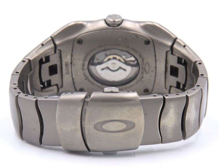 Oakley Time Bomb X Metal Titanium Automatic Watch