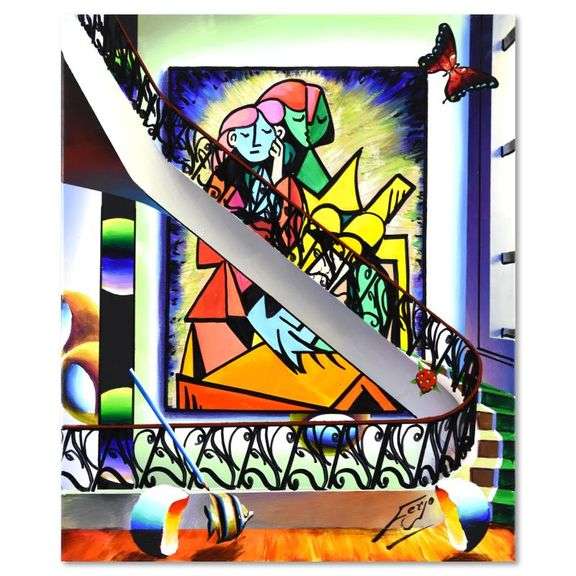 Picasso Downstairs by Ferjo