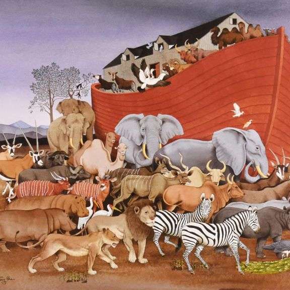 Noah and the Animals by Chen, Tony