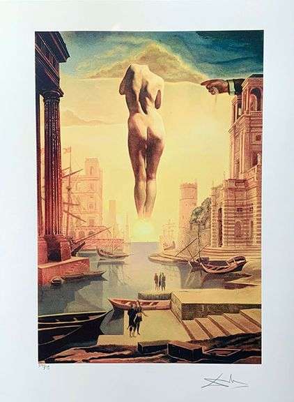 Extremely Rare Group Lot of 6 Salvador Dali Limited Edition Artworks