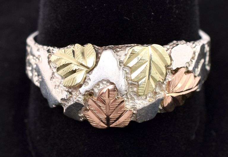 Leaf Ring In Sterling Silver