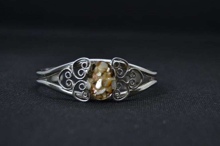 Ladies Vintage Bangle Cuff Bracelet