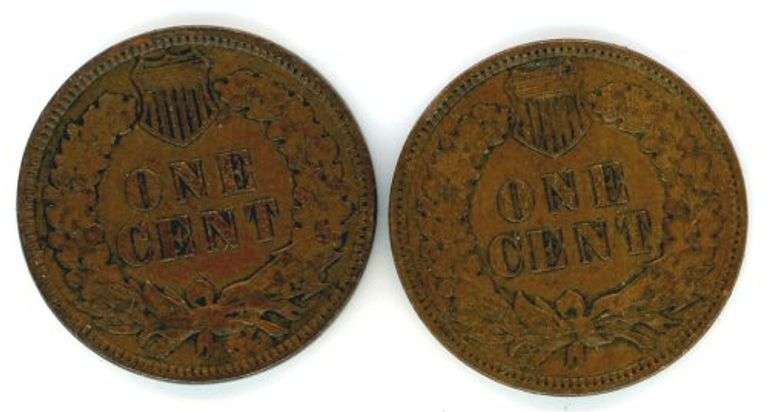 Nicer 1908 & 1909 Indian Head Cents