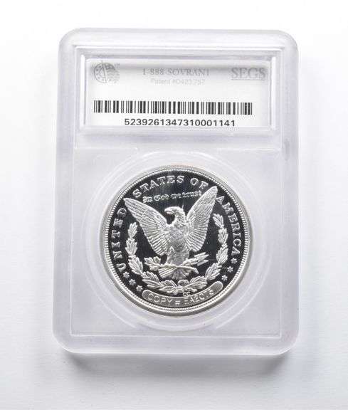 PR69 1889-CC Morgan .999 Silver Round LTD ED Series SEGS