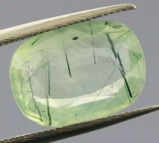 Collectors 2.94ct rutilated Prehnite
