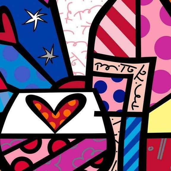 Rose All Day by Britto, Romero