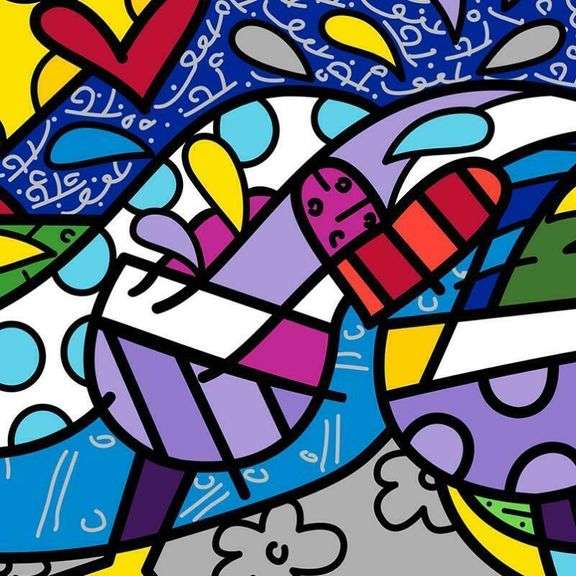 Wine Country Purple by Britto, Romero