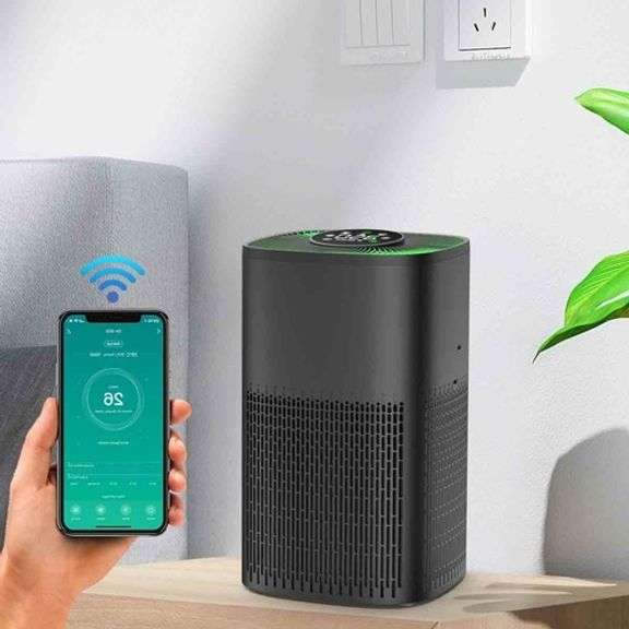 Smart Air Purifier with Monitoring