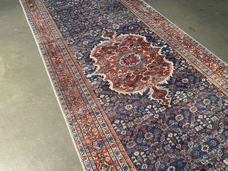 Stunning Vintage Persian 10' Runner