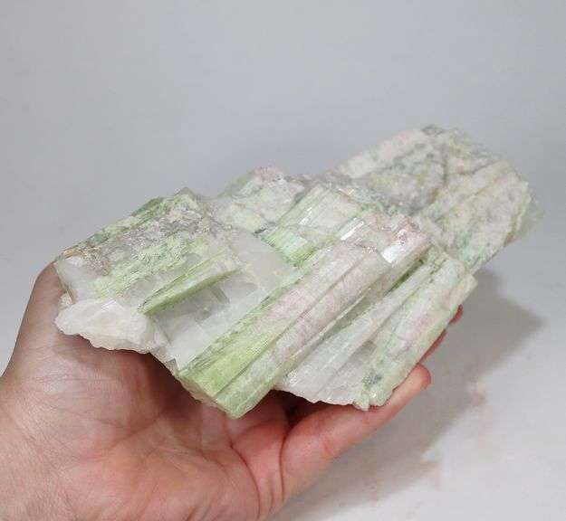 HUGE! 4,330ct natural Watermelon Tourmaline in matrix