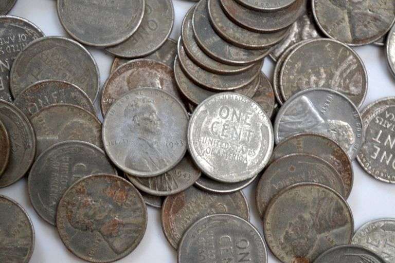 100 Nicer 1943 Steel Cents