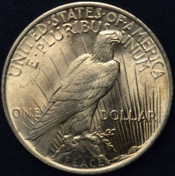 1922 Peace Silver Dollar BU