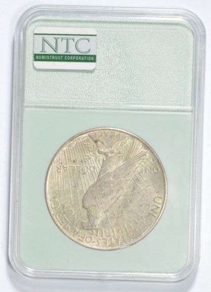 MS61 1934-S Peace Silver Dollar - Graded NTC