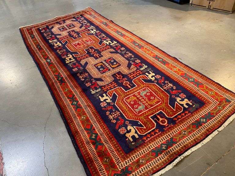 Stunning Persian Rug  4'.3"x9'.8"