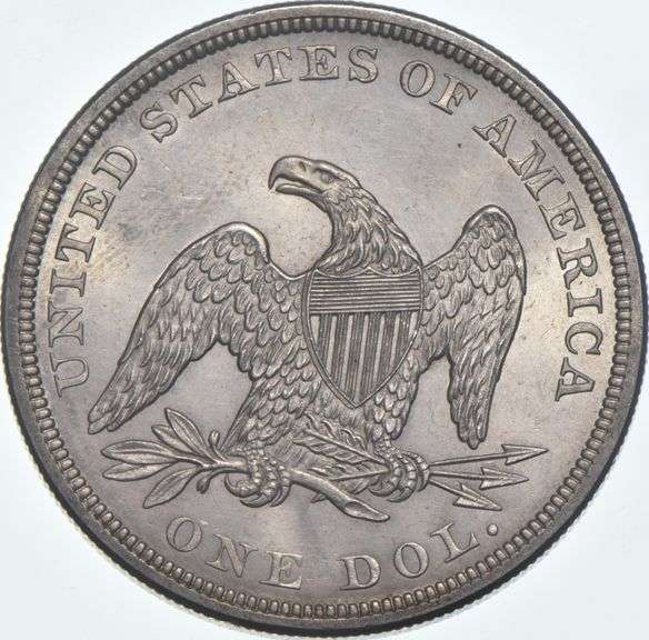 1861 Seated Liberty Dollar