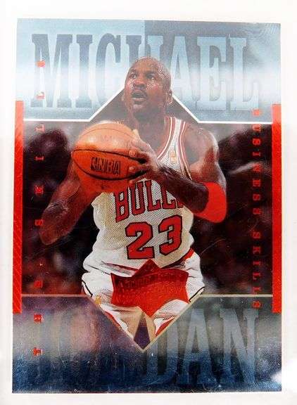 3 Michael Jordan Basketball Cards