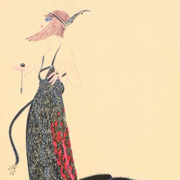 Black Magic by Erte (1892-1990)