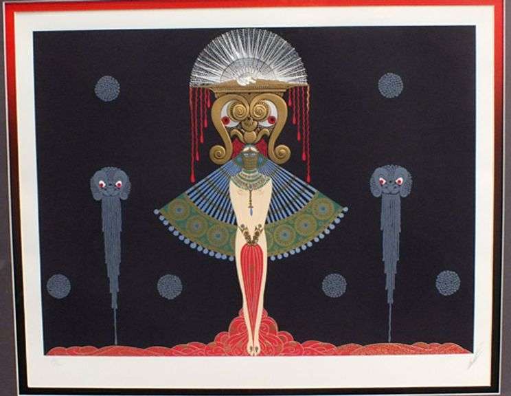 Very collectable original signed Erte