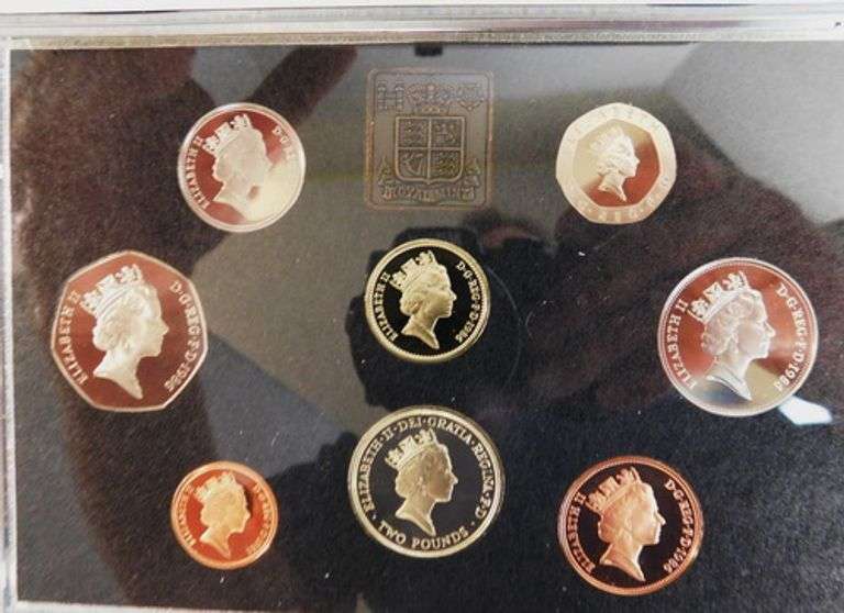 3 United Kingdom Proof Coin Sets by Royal Mint