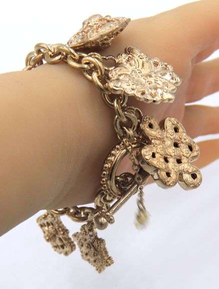 Stephen Dweck Bronze Charm Bracelet