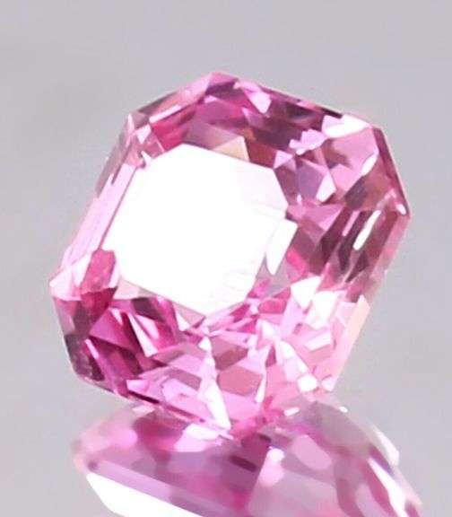 2.70 CARAT PINK SAPPHIRE ASSCHER CUT LOOSE GEMSTONE