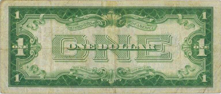 Series 1928 A Funnyback Silver Certificate