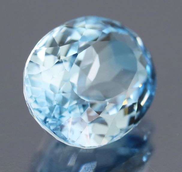 High fire! 14.26ct sky blue Topaz