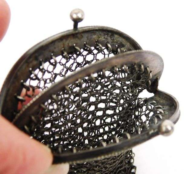 Petite Antique Chain Link Purse