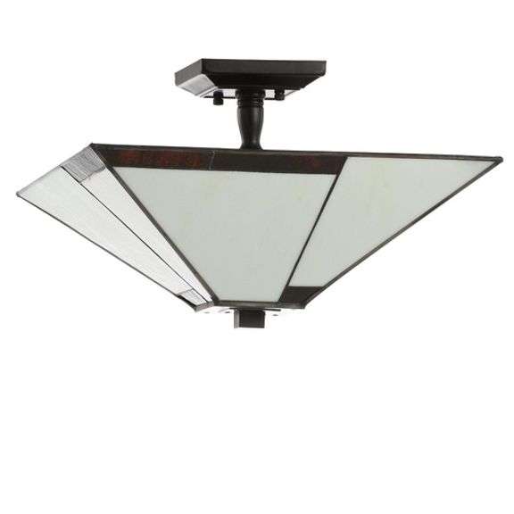 Artistic Glass LED Ceiling Fixture: Pea 15.7in