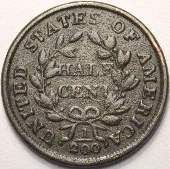 1803 Draped Bust Half Cent