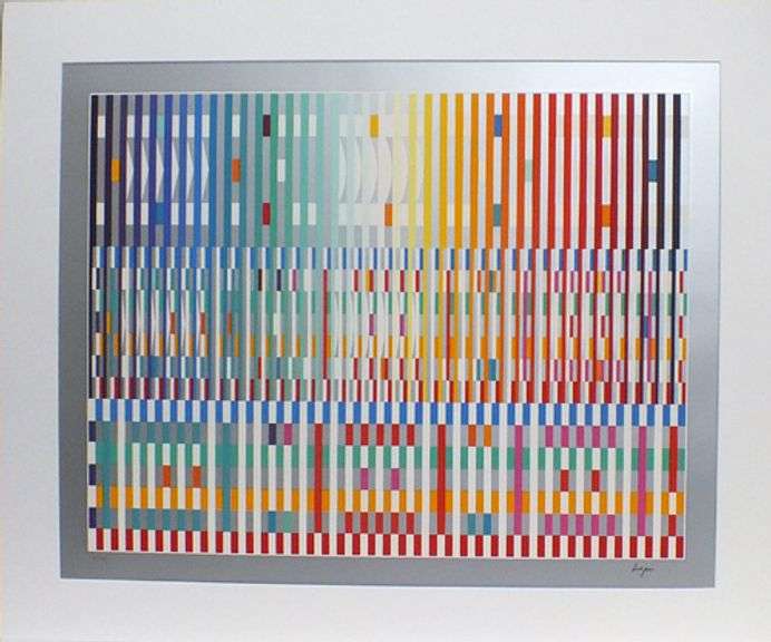 Original rare limited edition Agam. Hand signed by the artist