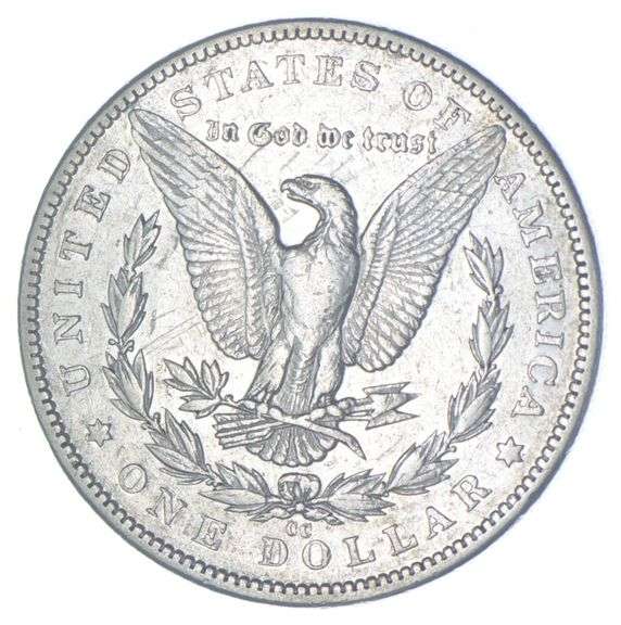 1889-CC Morgan Silver Dollar