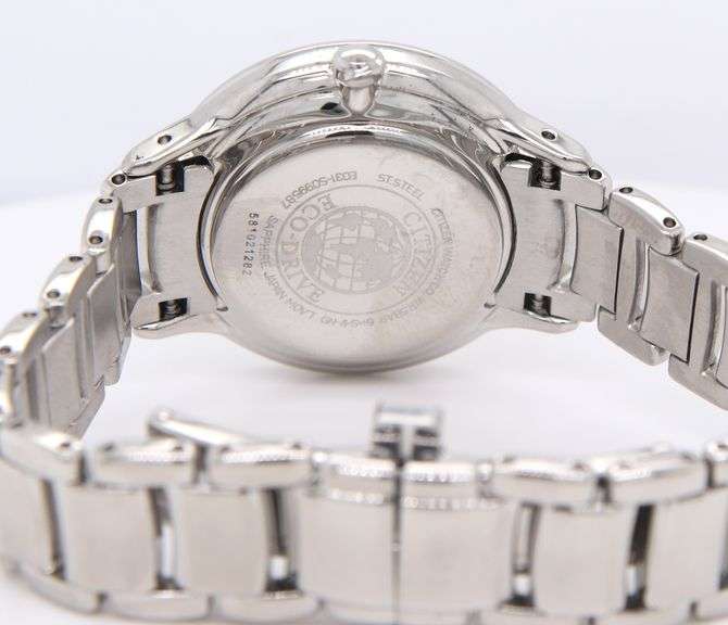 Citizen Eco Drive Circle of Time MOP Diamond Dial Watch