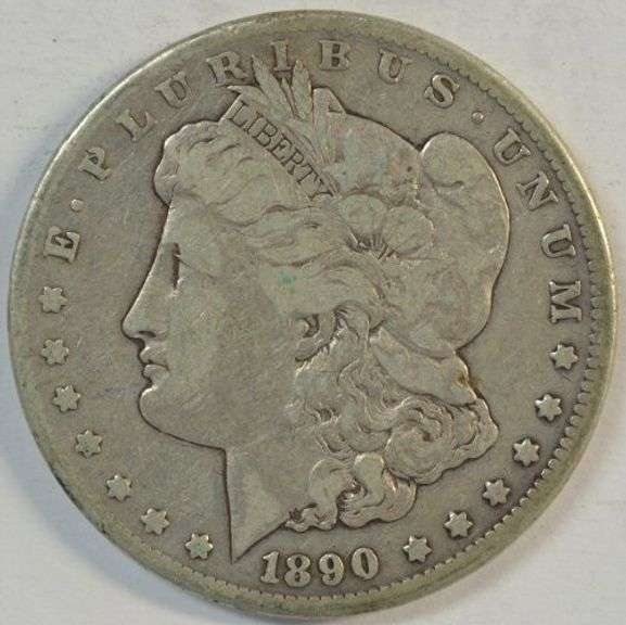 Scarce key date 1890-CC Morgan Silver Dollar