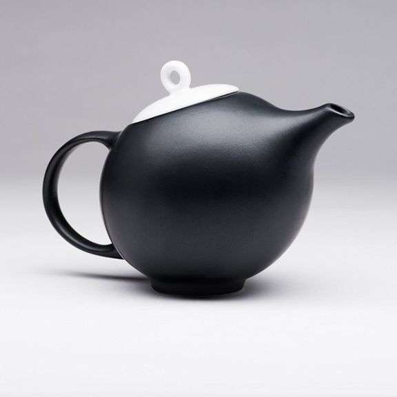 Matte Black EVA Tea Set Elegant