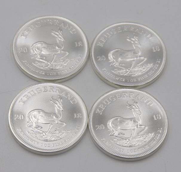 2018 South Africa Krugerrand 1OZ x4