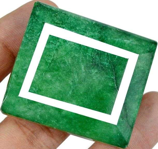 MUSEUM SIZE 245.00 CARAT EMERALD LOOSE GEMSTONE!