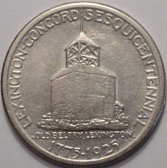 1925 Lexington Commemorative Half Dollars