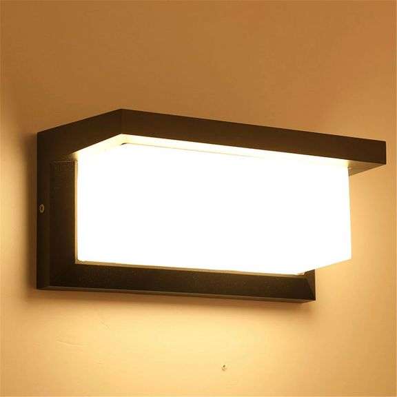 12W LED Wall Light Waterproof Human Body Induction Lamp