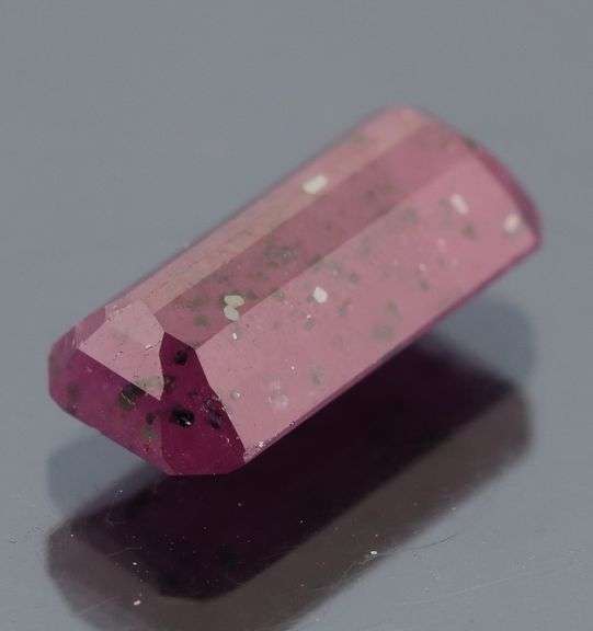 Stunning violet red 6.29ct unheated Winza Ruby